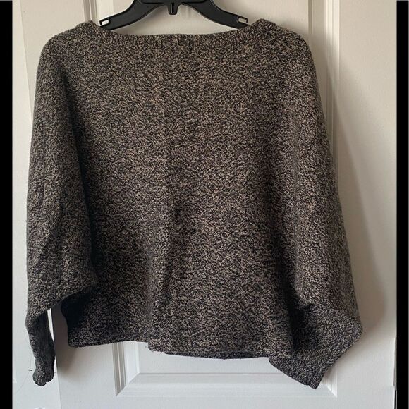 Premise Sweater Cotton Wool Blend Black And Tan - Picture 8 of 12